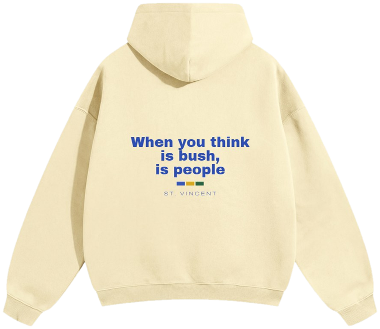St. Vincent hoodie, back